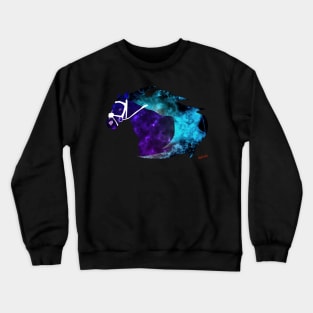 Space Racehorses (front and back) Crewneck Sweatshirt